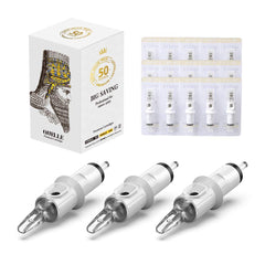 Hawink Tattoo Cartridge Needles #8/#10/#12 50PCS with Membrane Professional Disposable
