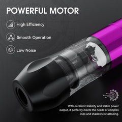 Tattoo Kit Tattoo Pen with Tattto Battery and 20 Pcs Tattoo Cartridge Needles, Tattoo Ink Set, Complete Tattoo Supplies for Beginners and Artists NA-TK-P704KITA-8