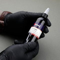 Tattoo Ink Black Tattoo Ink 4oz(120ml) Vegan-Friendly Ink for Shading and Lining Smooth Consistent Pigment Professional Tattoo Inks TI302-120-019