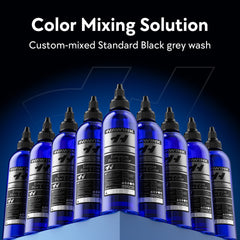 Tattoo Ink Color Mixing Solution, 2PCS Cool-Toned Shading Solution 8OZ and Color Mixing Solution 8OZ Premium Shading Solution Tattoo for Artists